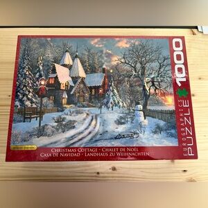 Christmas Cottage Eurographics 1,000 Piece Puzzle